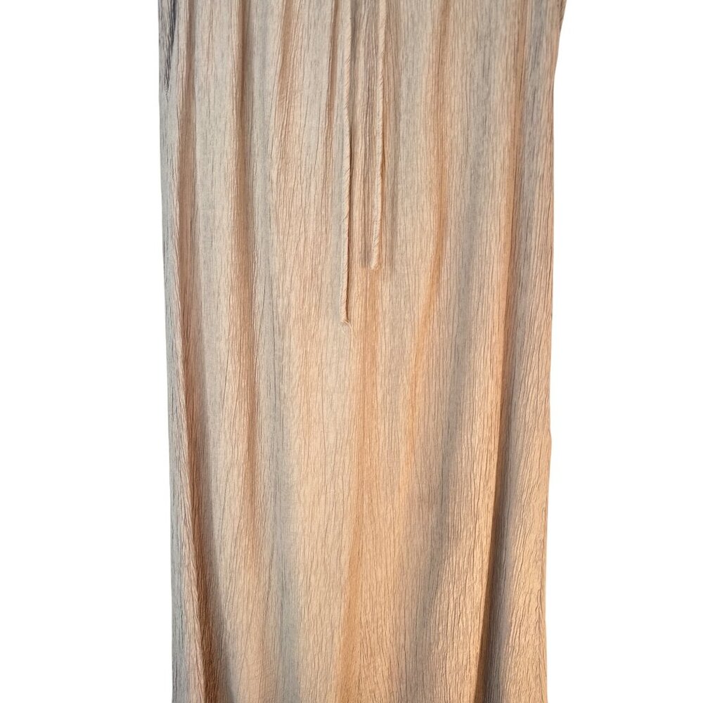 2/$30 ZARA XS Dark Beige Crinkle Textured Fabric Flowy Gauchos - Picture 7 of 15